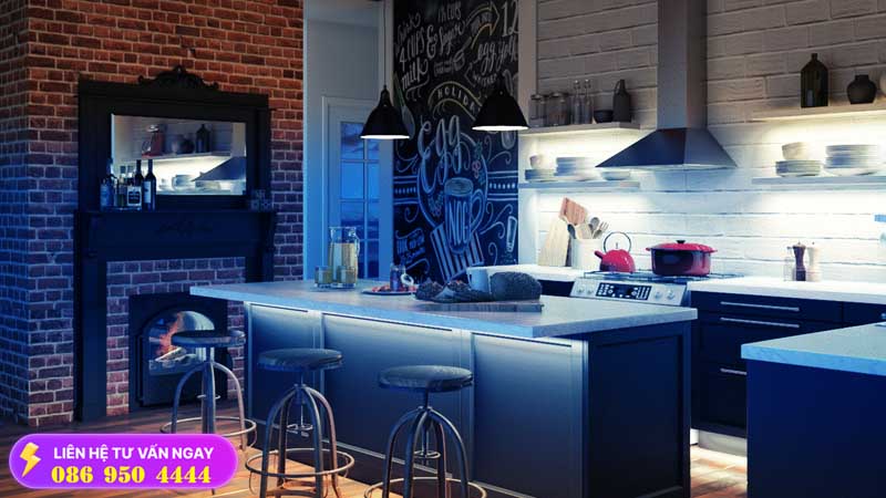 dịch vụ thi công đèn led uy tín, giá rẻ