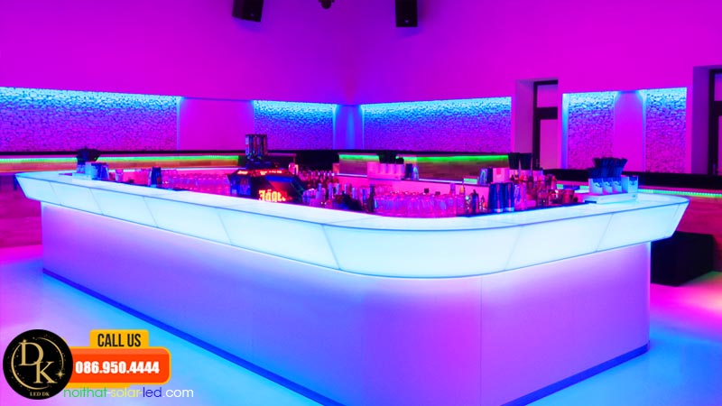 Vì sao đèn led được ưa chuộng trong karaoke, bar, club?