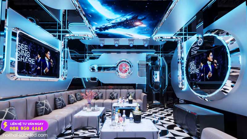 Xu hướng thiết kế - thi công quán karaoke / bar ở hà nội