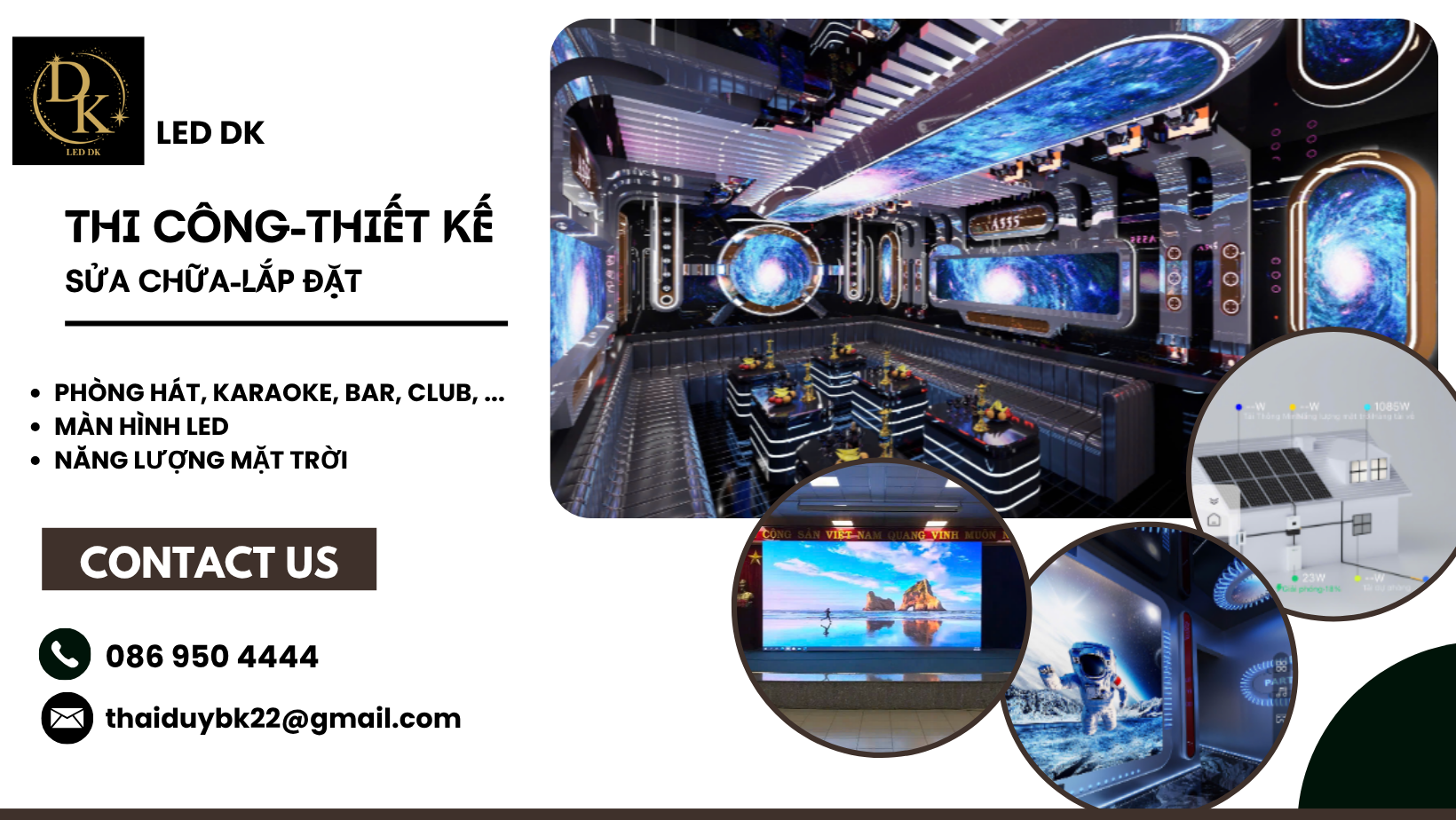 LED dk thi công đèn led và năng lượng mặt trời