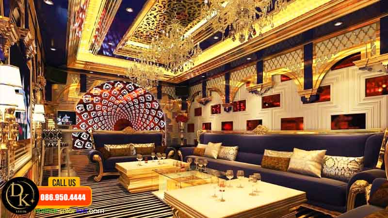Thi công quán karaoke, nội thất hoàn thiện
