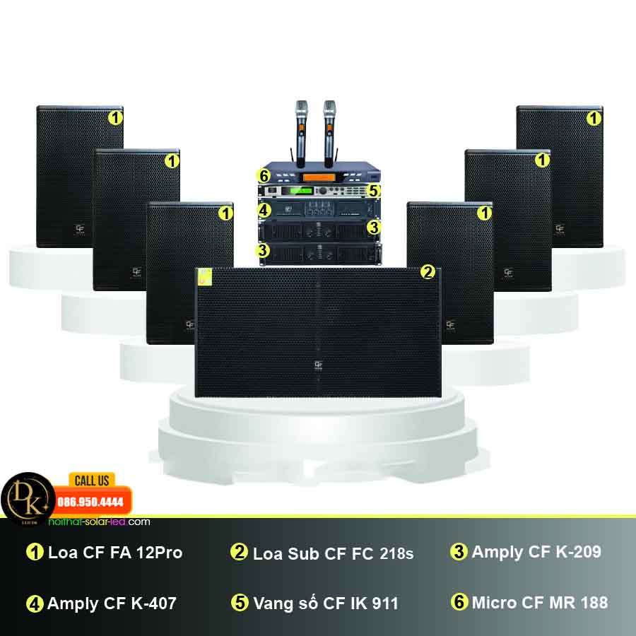 LED DK thi công hệ thống âm thanh phòng karaoke giá rẻ tại hà nội