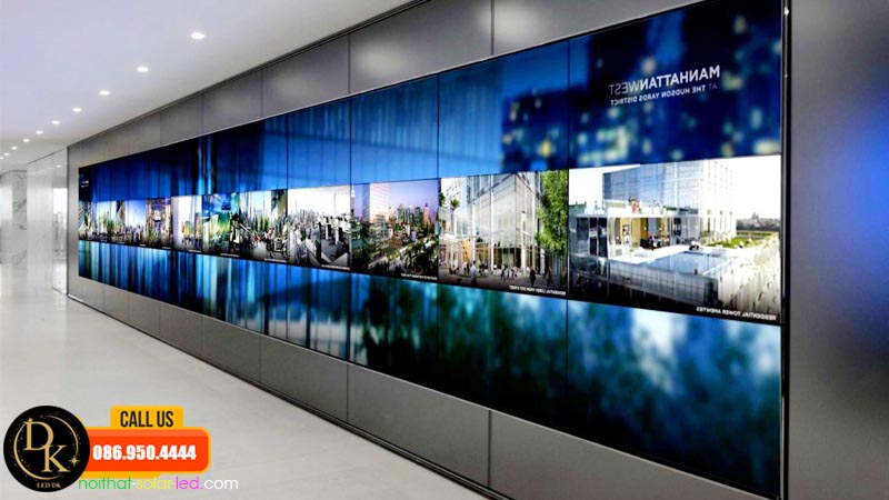 màn hình ghép phù hợp khi thi công nội thất quán karaoke ở hà nội, tp hcm