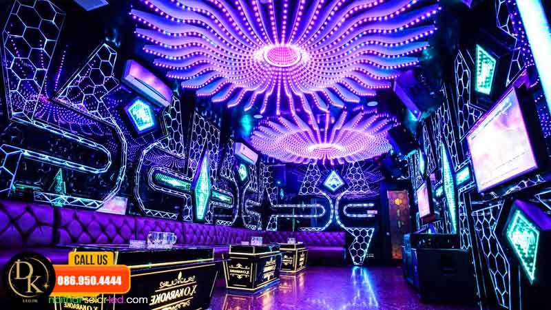 công ty TNHH xây dựng LED DK giúp quán karaoke, bar tạo được dấu ấn