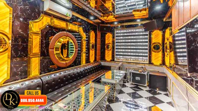 Phong cách thiết kế quán karaoke, bar của led dk tăng giá trị cho dịch vụ