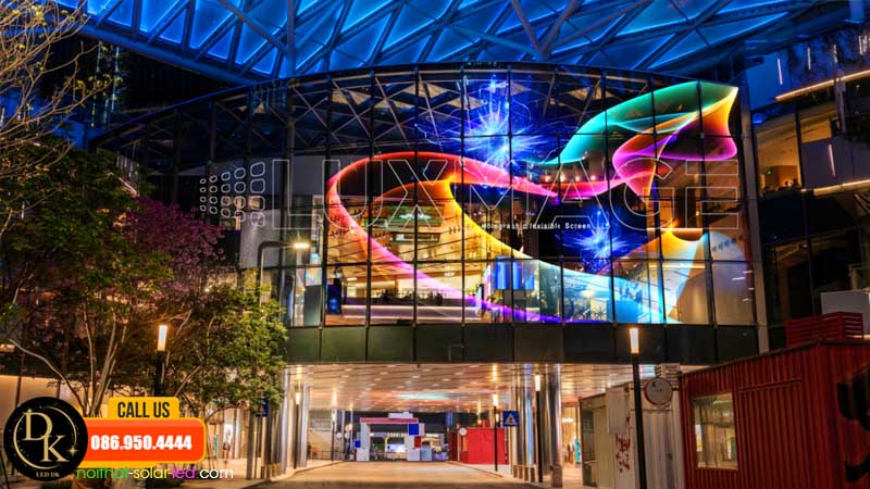 nắm bắt xu hướng công nghệ màn hình led trong suốt
