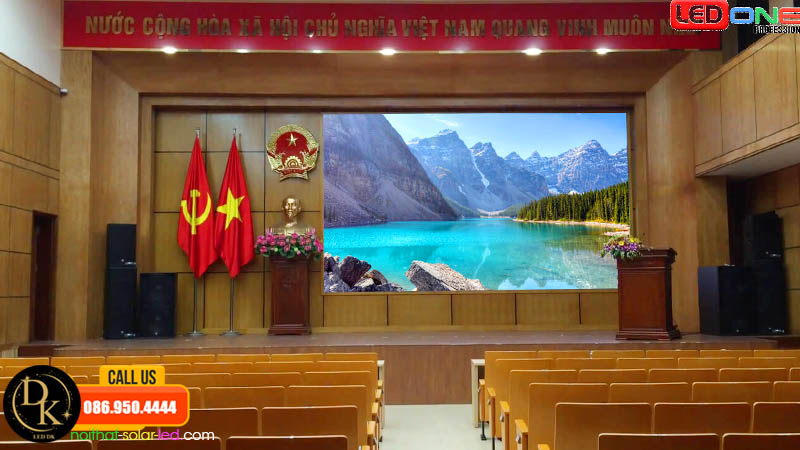 Nhìn nhận ưu điểm khi thi công màn hình led hội trường ở hà nội