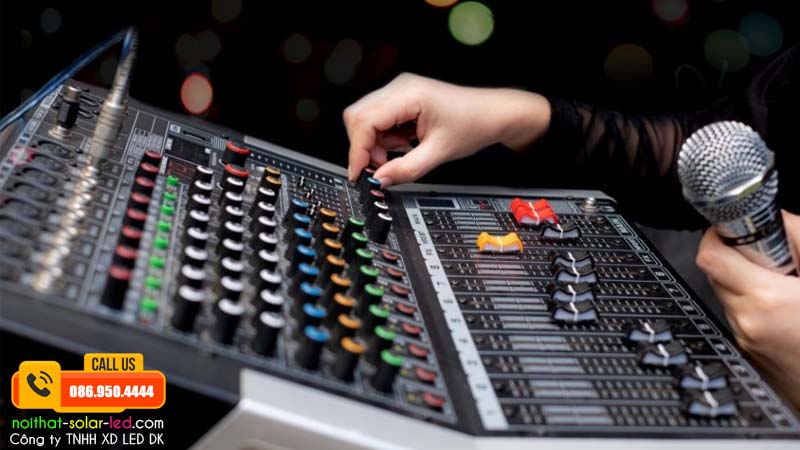 Điều chỉnh tín hiệu âm thanh cho hội trường