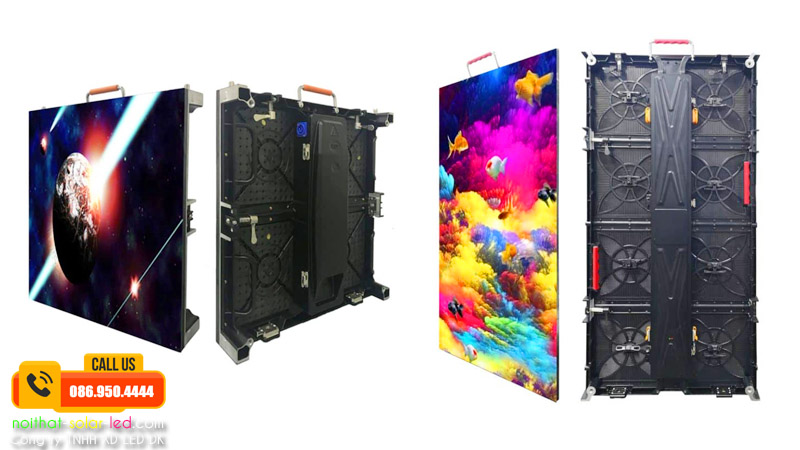 Khung đỡ màn hình led sự kiện khi thi công vô cùng dễ dàng để tùy biến