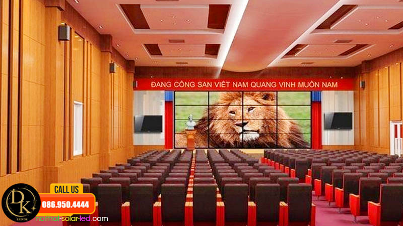 dịch vụ thi công, lắp đặt trọn gói màn hình led cho các hội trường