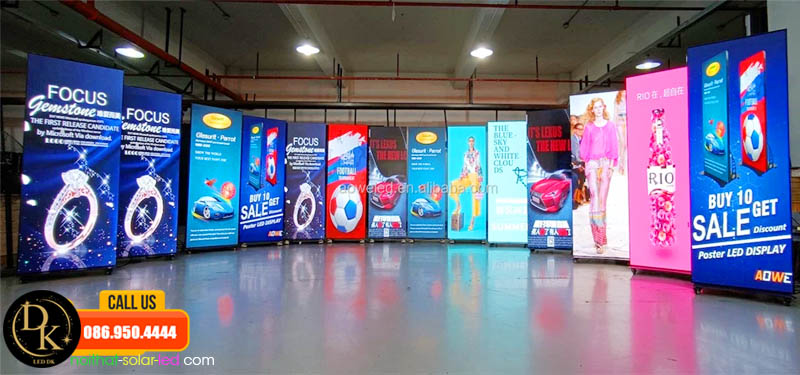 ứng dụng poster led ở miền bắc và hà nội