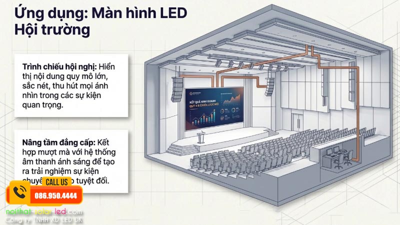 Công ty thi công màn hình led tại miền bắc chuyên nghiệp