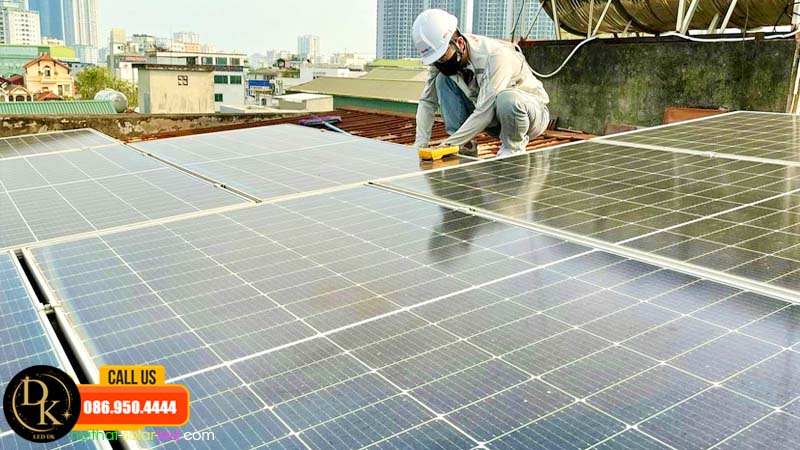 giá lắp đặt pin năng lượng mặt trời ở hà nội cho hộ gia đình