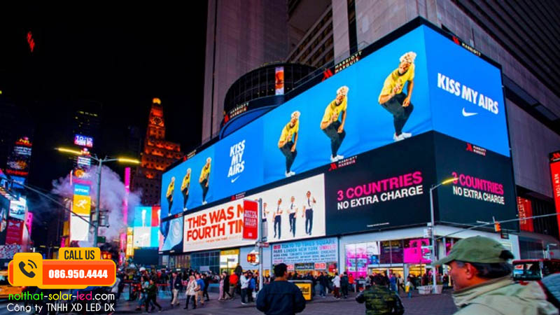 Những đặt tính vượt trội khi siêu thị lắp đặt màn hình led