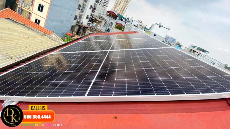 Công ty lắp đặt điện mặt trời hà nọi chi phí tối ưu, tiết kiệm