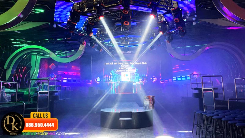 các quán bar có nhu cầu lắp đặt màn hình led rất lớn