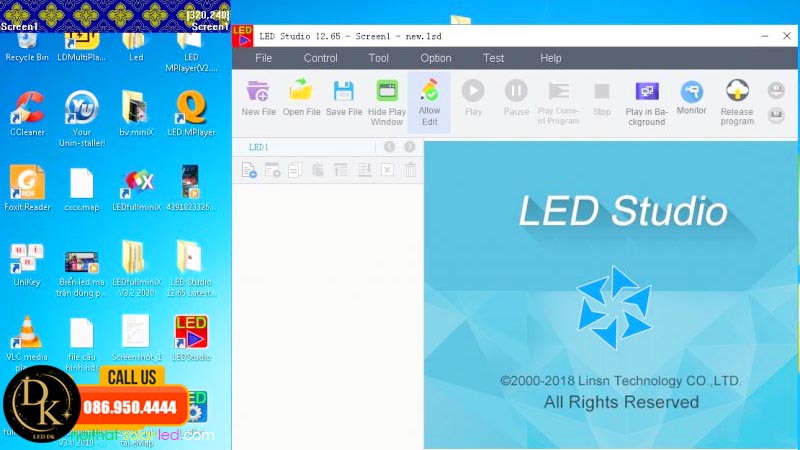 LED Studio – phần mềm điều khiển LED chuyên nghiệp cho các sân khấu ở hà nội