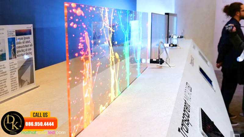 ưu thế nổi bật khi lắp màn hình led dạng trong suốt